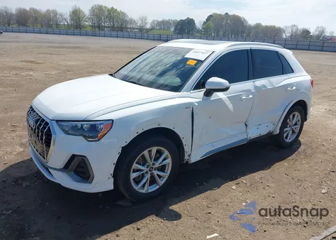 2022 Audi Q3 Premium 45 Tfsi S Line Quattro Tiptronic from USA, damaged, VIN WA1DECF31N1005189